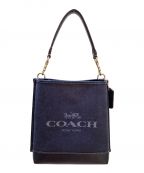 COACHコーチ）の古着「モリーバケット」｜ネイビー