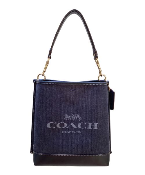 COACH（コーチ）COACH (コーチ) モリーバケット ネイビーの古着・服飾アイテム