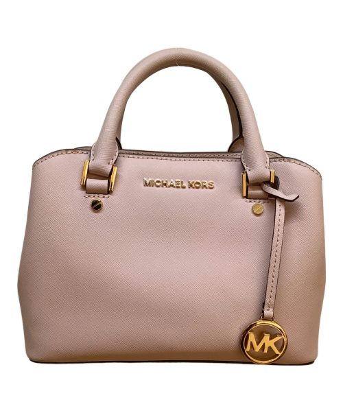 MICHAEL KORS（マイケルコース）MICHAEL KORS (マイケルコース) 2WAYバッグ ピンク サイズ:-の古着・服飾アイテム