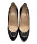 Christian Louboutin (クリスチャン・ルブタン) NEW SIMPLE PUMP100 JAZZ CALF ブラック×レッド サイズ:SIZE36：32000円