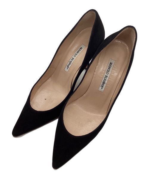 Manolo Blahnik（マノロブラニク）Manolo Blahnik (マノロブラニク) パンプス ブラック サイズ:SIZE 36 1/2の古着・服飾アイテム