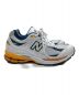 NEW BALANCE (ニューバランス) M2002RLA ホワイト×ネイビー サイズ:26cm：8000円