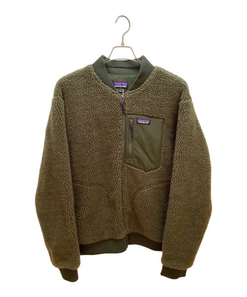 Patagonia（パタゴニア）Patagonia (パタゴニア) ボアジャケット オリーブ サイズ:Lの古着・服飾アイテム