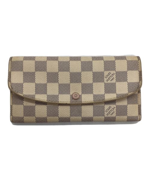 LOUIS VUITTON（ルイ ヴィトン）LOUIS VUITTON (ルイ ヴィトン) ポルトフォイユ・エミリー ホワイト サイズ:-の古着・服飾アイテム