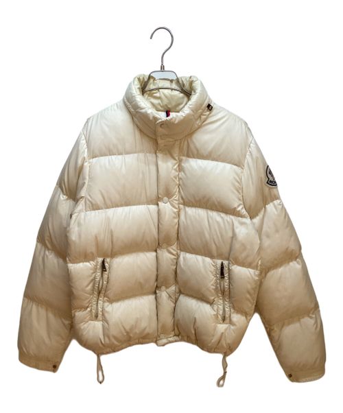 MONCLER（モンクレール）MONCLER (モンクレール) ダウンジャケット ベージュ サイズ:3の古着・服飾アイテム