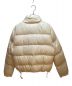 MONCLER (モンクレール) ダウンジャケット ベージュ サイズ:3：24000円