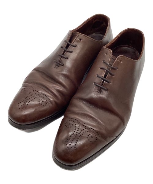 Crockett & Jones（クロケット＆ジョーンズ）Crockett & Jones (クロケット＆ジョーンズ) レザーシューズ ブラウン サイズ:9の古着・服飾アイテム