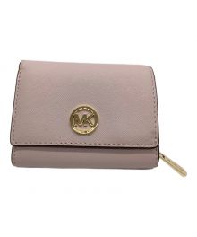 MICHAEL KORS（マイケルコース）の古着「2つ折り財布」｜ピンク