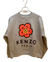 KENZO（ケンゾー）の古着「フラワーレギュラースウェットシャツ」｜グレー