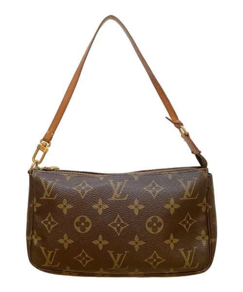 LOUIS VUITTON（ルイ ヴィトン）LOUIS VUITTON (ルイ ヴィトン) ポシェット・アクセソワール ブラウンの古着・服飾アイテム