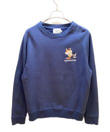 maison kitsune（メゾンキツネ）の古着「スウェット」｜ブルー