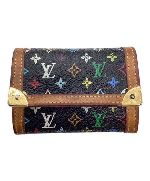 LOUIS VUITTON（ルイ ヴィトン）LOUIS VUITTON (ルイ ヴィトン) ポルトモネ･プラ ブラックの古着・服飾アイテム