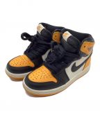 NIKEナイキ）の古着「Air Jordan 1 Retro」｜イエロー×ブラック