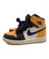 NIKE (ナイキ) Air Jordan 1 Retro イエロー×ブラック サイズ:17cm：5000円