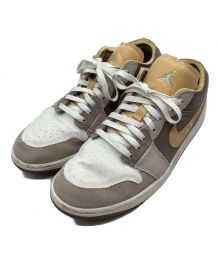 NIKE（ナイキ）の古着「Air Jordan 1 Low SE Craft "Inside Out"」｜ベージュ×イエロー