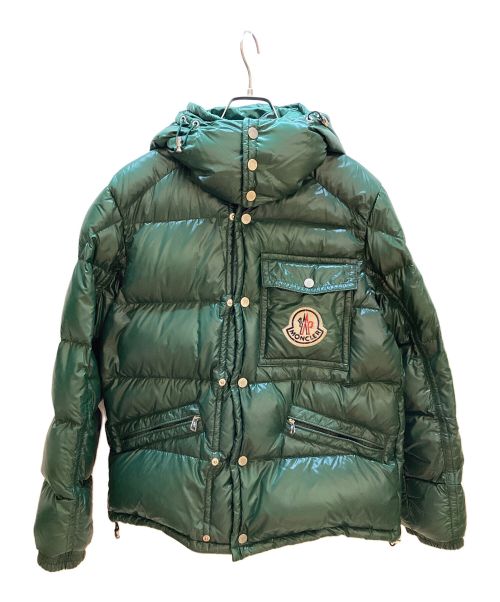 MONCLER（モンクレール）MONCLER (モンクレール) ダウンジャケット グリーン サイズ:Sの古着・服飾アイテム