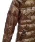 中古・古着 MONCLER (モンクレール) ダウンジャケット ブラウン サイズ:XS：55000円