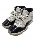 NIKEナイキ）の古着「Air Jordan 11 Retro」｜ホワイト×ブラック