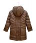 MONCLER (モンクレール) ダウンコート ブラウン サイズ:O：25000円