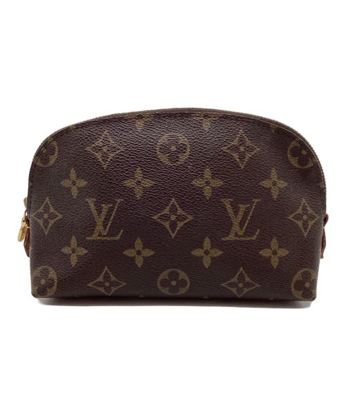 LOUIS VUITTON（ルイ ヴィトン）LOUIS VUITTON (ルイ ヴィトン) ポシェット コスメティック PM ブラウンの古着・服飾アイテム