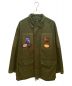 X-LARGE（エクストララージ）の古着「PATCHED MILITARY JACKET」｜オリーブ