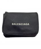 BALENCIAGAバレンシアガ）の古着「3つ折り財布」｜ブラック