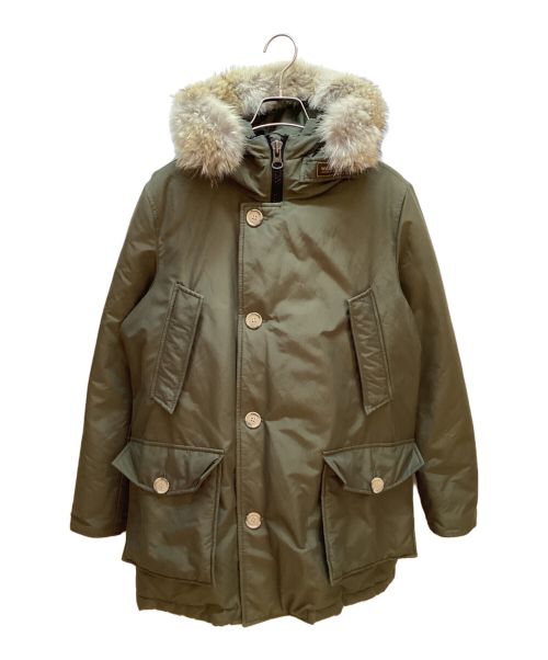 WOOLRICH（ウールリッチ）WOOLRICH (ウールリッチ) ダウンジャケット オリーブ サイズ:EU　Sの古着・服飾アイテム