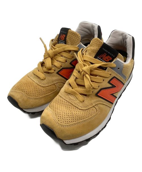 NEW BALANCE（ニューバランス）NEW BALANCE (ニューバランス) スニーカー イエロー×ブラック サイズ:26の古着・服飾アイテム