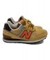 NEW BALANCE (ニューバランス) スニーカー イエロー×ブラック サイズ:26：12000円