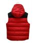 MONCLER (モンクレール) ダウンベスト レッド サイズ:1：28000円