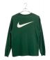 NIKE (ナイキ) stussy (ステューシー) NIKE × Stussy ロングスリーブカットTシャツ グリーン サイズ:M：6800円