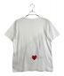 PLAY COMME des GARCONS (プレイ コムデギャルソン) NIKE (ナイキ) プレイ コムデギャルソン×ナイキ 限定Tシャツ ホワイト サイズ:XL：8800円