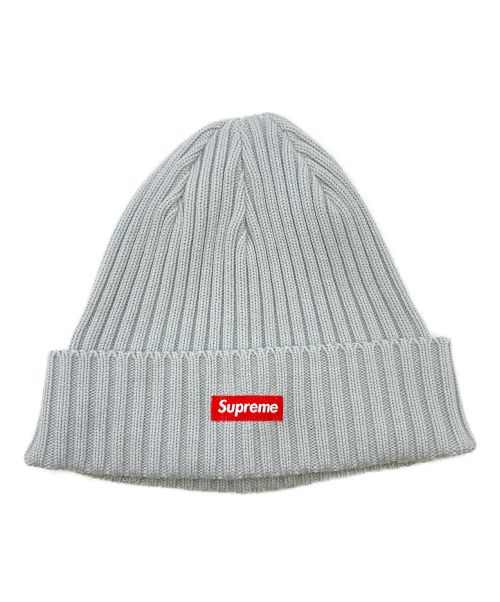 SUPREME（シュプリーム）SUPREME (シュプリーム) Overdyed Ribbed Small Box Logo Beanie Cap グレー サイズ:-の古着・服飾アイテム