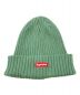 SUPREME（シュプリーム）の古着「Overdyed Ribbed Small Box Logo Beanie Cap」｜グリーン