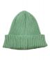 SUPREME (シュプリーム) Overdyed Ribbed Small Box Logo Beanie Cap グリーン サイズ:-：6800円