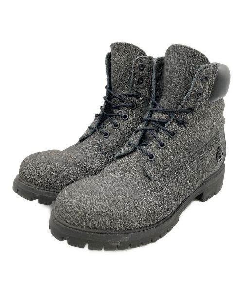 Timberland（ティンバーランド）Timberland (ティンバーランド) Timberland ICON 6inch PREMIUM BOOT グレー×ブラック サイズ:US 95の古着・服飾アイテム