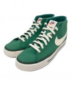 NIKEナイキ）の古着「NIKE COURT LEGACY CNVS MID」｜グリーン