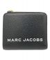 MARC JACOBS（マーク ジェイコブス）の古着「MARC JACOBS(マーク ジェイコブス) 2つ折り財布」｜ブラック