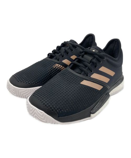 adidas（アディダス）adidas (アディダス) adidas SoleCourt W ブラック サイズ:US 6 1/2の古着・服飾アイテム