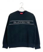 SUPREMEシュプリーム）の古着「SUPREME(シュプリーム) Polartec Small Box Crewneck スウェット」｜ブラック