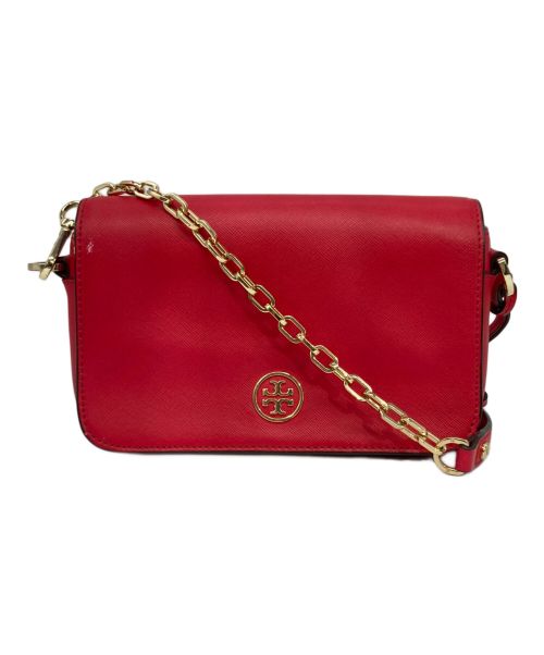 TORY BURCH（トリーバーチ）TORY BURCH (トリーバーチ) TORY BURCH(トリーバーチ)ショルダーバッグ レッドの古着・服飾アイテム