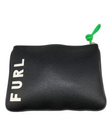 FURLA（フルラ）の古着「クラッチバッグ」｜ブラック