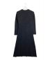 maison kitsune (メゾンキツネ) MAISON KITSUNE FOX HEAD PATCH LONG FLARED DRESS ブラック サイズ:xs：9800円