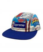 SUPREMEシュプリーム）の古着「Balloon Lodge Camp Cap」｜ブルー