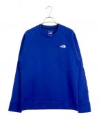 THE NORTH FACEザ ノース フェイス）の古着「THE NORTH FACE(ザ ノース フェイス) Tech Air SWEAT CREW」｜ブルー