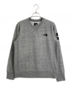 THE NORTH FACEザ ノース フェイス）の古着「THE NORTH FACE Square Logo CREW」｜グレー