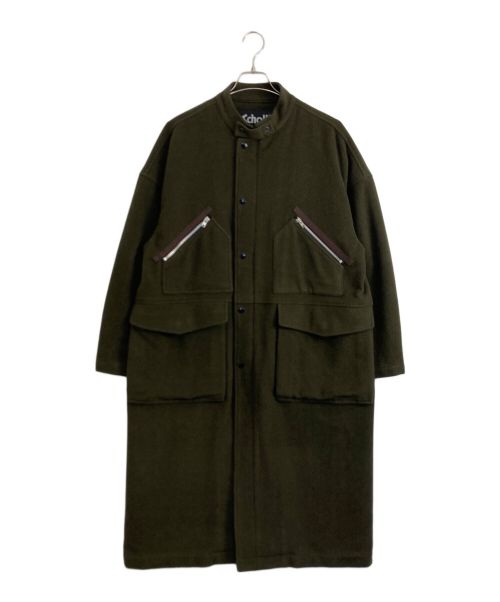 Schott（ショット）Schott (ショット) Schott (ショット) ウールミリタリーコート オリーブ サイズ:Fの古着・服飾アイテム