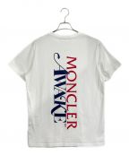 MONCLER×AWAKE NYモンクレール×アウェイク ニューヨーク）の古着「MONCLER × AWAKE NY  Tシャツ」｜ホワイト
