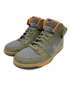 NIKEナイキ）の古着「NIKE DUNK CMFT」｜オリーブ×オレンジ