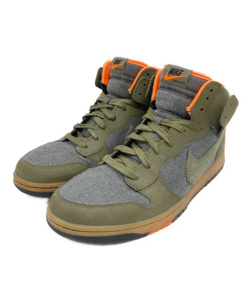 NIKE（ナイキ）NIKE (ナイキ) NIKE DUNK CMFT オリーブ×オレンジ サイズ:US 11の古着・服飾アイテム